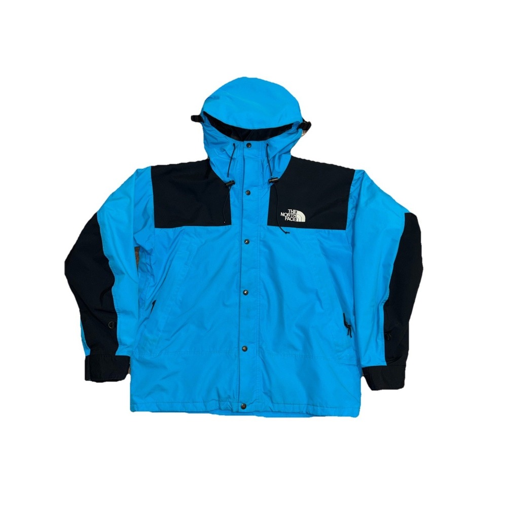 Vintage The North Face GORE-TEX Mountain Jacket Men's XL Aqua‎ Blue